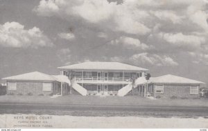 JACKSONVILLE BEACH, Florida, 1930-50s; Keys Motel Court