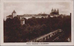 Czech Republic Prague Praha Hradcany Vintage RPPC C181