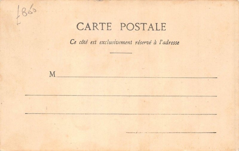 Madagascar warriors and women ethnic vintage postcard