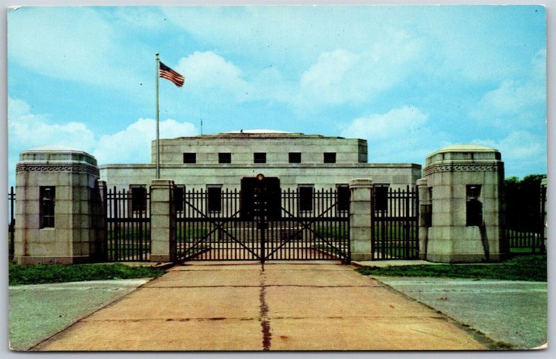 Vtg Fort Knox Kentucky KY United States Gold Depository 1950s Curteich Postcard