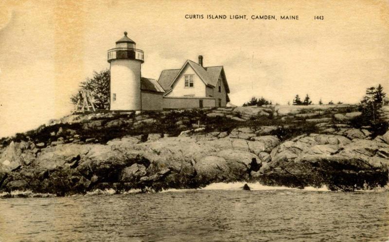 ME - Camden. Curtis Island Light