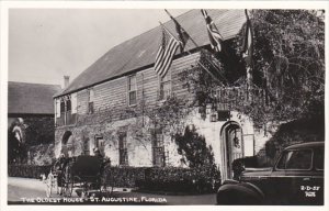 The Oldest House St Augustine Florida Real Photo