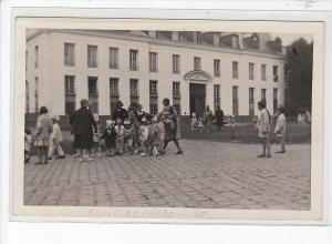 RAMBOUILLET : carte photo de l´école (enfants déguisés pour la fête du c...