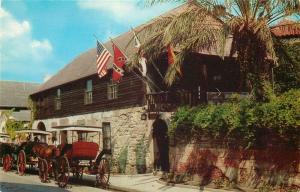FL, Saint Augustine, Florida, Oldest House on St. Francis Street, Curteichcolor
