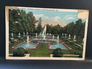 Postcard Water Gardens,Longwood Gardens,Wilmington, DE   T3