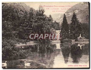 Old Postcard Luchon Inconjunctions Lake Park
