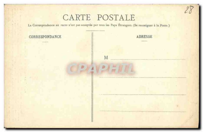 Old Postcard Eure et Loir historic castle of Anet