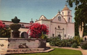 California Mission San Luis Rey 1956