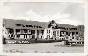 St. Martin's Hospital Oliver BC c1948 Real Photo Postcard F35