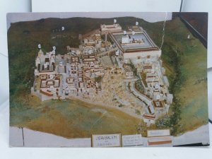 Postcard Jerusalem Model of Holy City St Mary Magdalene Church Lyminster Ltd Edn