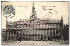 Old Postcard Valenciennes L & # 39Hotel City