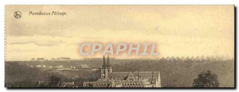 Old Postcard Maredsous Abbey