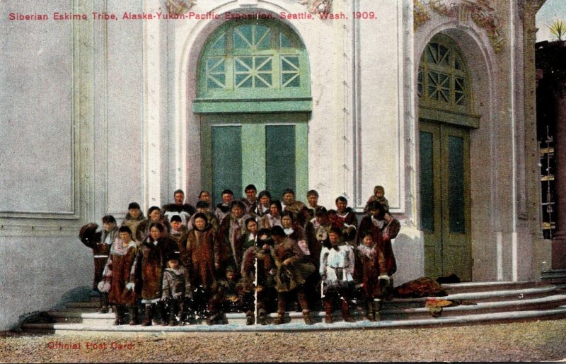 Washington Seattle Siberian Eskimos Alaska-Yukon-Pacific Exposition 1909