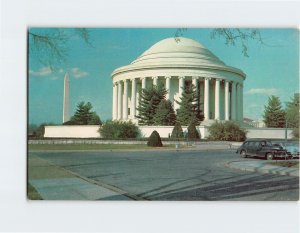 Postcard Jefferson Memorial, Washington, District of Columbia