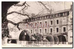 Old Postcard The Prioress Pontchateau Focade North