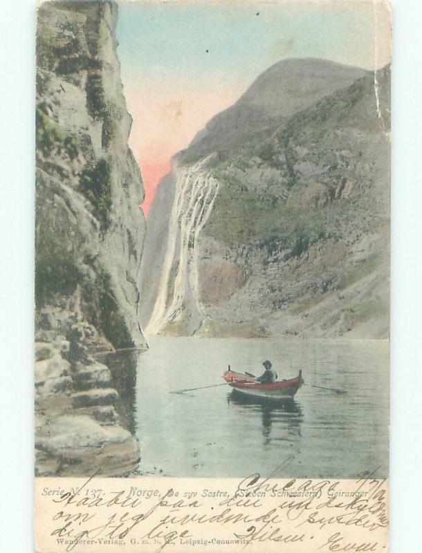 Pre-1907 SOSTRE REGION Bergen Norway i5207
