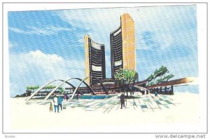 The New City Hall, Toronto, Ontario, Canada,  40-60s