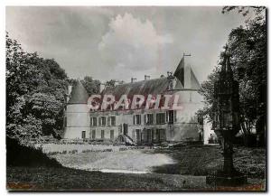 Postcard Modern Bussy Rabutin in Bussy le Grand Golden Riviera Chateau Facade...