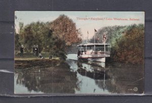 VICTORIA, BALLARAT, LAKE WENDOUREE, FAIRYLAND, c1910 ppc., unused.