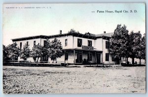Rapid City South Dakota SD Postcard Patton House Exterior c1910 Vintage Antique