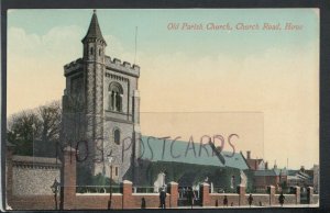 Sussex Postcard - Old Parish Church, Church Road, Hove   T5208