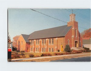 Postcard Church of the Most Precious Blood Catholic Church, Walden, New York USA