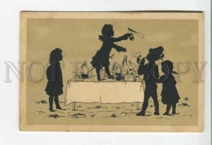 478138 Baumgarten SILHOUETTE child KIDS cheerfulness Table Meissner Buch M&B