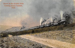 Denver & Rio Grande Train Soldier Summit Soldier Summit Utah Railroad, Train ...