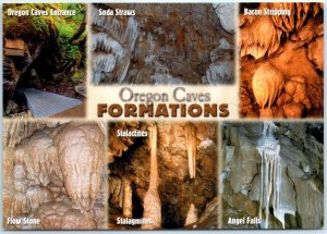 Postcard - Oregon Caves Formations - Oregon Caves National Monument, Oregon