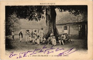 PC FORT-DE-FRANCE LE DEPOT DE INDIENS ETHNIC TYPES MARTINIQUE (a36226)