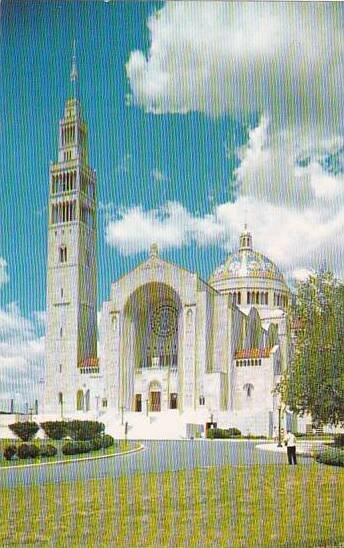 Washington DC View Of The National Shrine Of The Immaculate Conception