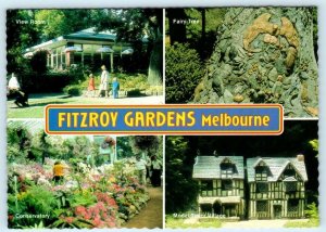 MELBOURNE, AUSTRALIA ~ Fairy Tree FITZROY GARDENS Conservatory - 4x6 Postcard