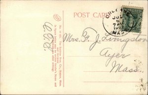 Eastham Cape Cod Massachusetts MA Universalist Church c1910 Postcard