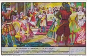 Liebig Trade Card S1518 Foreign Princesses In Belgium No 5 L'Archiduches...