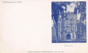 Phelps Hall, Yale University, New Haven, CT., 1898  Private Mailing Card, Unused