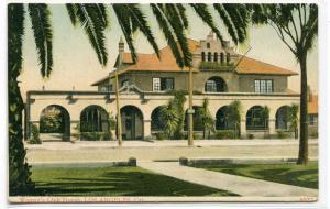 Woman's Club House Los Angeles California 1910c postcard