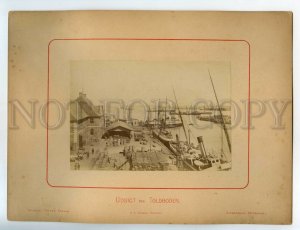 492515 Denmark COPENHAGEN Udsigt fra Toldboden Customs House Harbor Ship CABINET