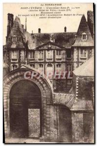 Old Postcard Normandy Bridge I & # 39Eveque L & # 39ancienne Under Prefecture...