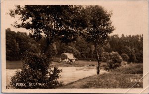 Czech Republic Písek Sulanov Vintage RPPC C147