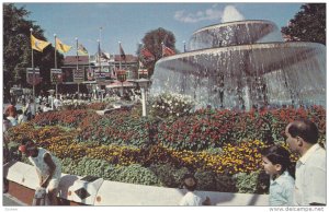 Princess Margaret Fountain, in the middle of the Canadian National Exhibition...