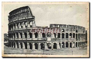 Italy Italia Roma Old Postcard Colosseo