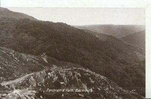 Wales Postcard - Panorama Path - Barmouth - Real Photograph - Ref 10048A