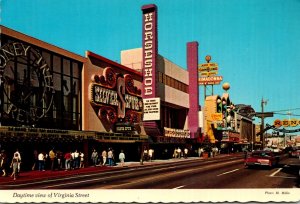 Nevada Reno Daytime View Of Virginia Street