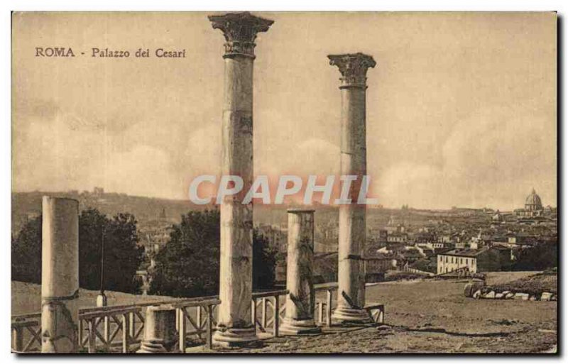 Old Postcard Roma Palazzo dei Cesari