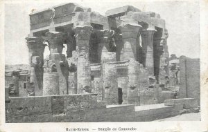 Postcard Egypt temple of Comonebo