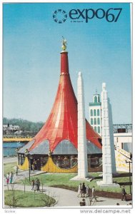 Pavilion of Ethiopia, Expo67, Montreal, Quebec, Canada, PU-1967