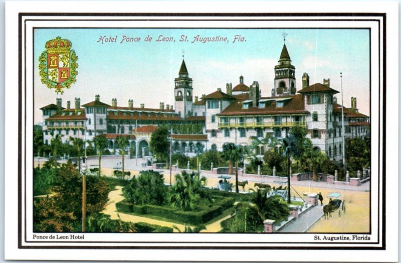 Postcard - Hotel Ponce de Leon (Flagler College) - St. Augustine, Florida