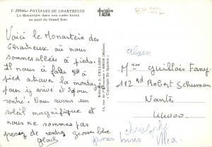 BF552 chartreuse la monastere  france