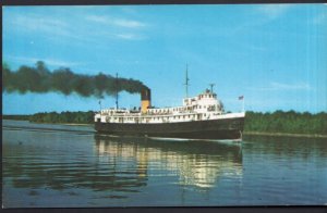 Ontario MANITOULIN ISLAND S.S. NORISLE Car Ferry Tobermory to South Bay - Chrome