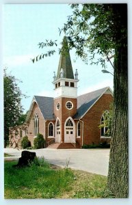 EDGEFIELD, South Carolina SC ~ METHODIST CHURCH ca 1960s Postcard